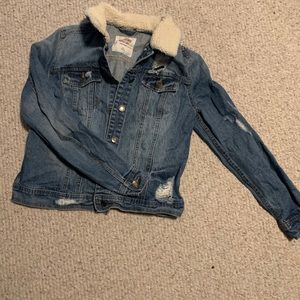 Mossimo Distressed Jean Jacket